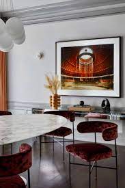 Oka Velvet Upholstered Dining Chair By Brabbu Dining Table Marble Dining Chairs Modern Design Velvet Dining Chairs