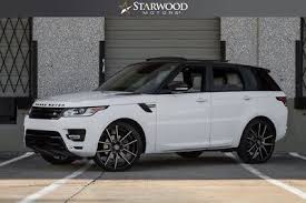 Range Rover Sport 3 0l V6 Supercharged Hse Land Rover Range Rover Sport Fuji White With 36 000 Miles For Sale Range Rover Sport Range Rover European Cars