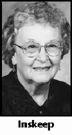 Mary Inskeep Obituary (2008)