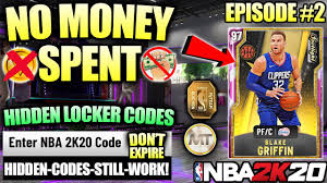 It should be known that most codes do not guarantee you the reward. Nba 2k20 No Money Spent 2 Hidden Locker Codes Still Work Amazing Free Cards In Myteam Youtube