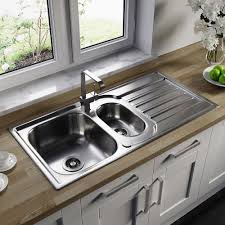 Maxware stainless steel sink strainer. Astini Cagliari 1 5 Bowl Brushed Stainless Steel Kitchen Sink Waste Kitchen From Taps Uk