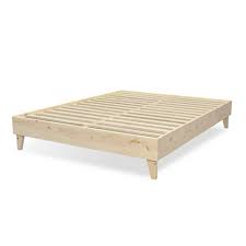 Enjoy free shipping on most stuff, even big stuff. Eluxury American Pine Platform Bed Frame King Natural Target