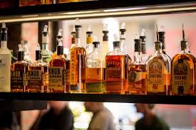 Shelves and brackets from lowe's. Liquor Shelf Picture Of The Corner Alley Cleveland Tripadvisor