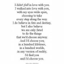 Can You Choose To Love Someone As Opposed To Falling In Love Quora Love Poems For Him Words Poems For Him
