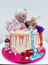 Use a paintbrush to brush the luster dust onto the dress. Aliya S Cakes On Twitter Drunk Barbie Cake Happy Birthday Georgie Jess Drunkbarbiecake Barbie Cake Birthdaycake Birthdaygirl Happybirthday Baker Manchester Wilmslow Cheshire Https T Co Mbzlu94qkw