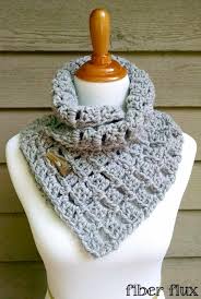 Free Crochet Pattern...Margaret Button Cowl!