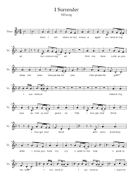 I Surrender Hillsong I Surrender Hillsong Chords Piano