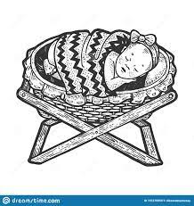Bebe Duerme En El Vector De Dibujo De Cuna Ilustracion Del Vector Ilustracion De Handmade Trazado 163276858