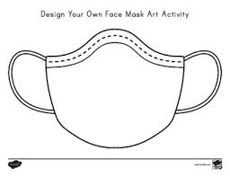 Free face mask pattern for sewing pleated fabric face masks with diy fabric ties or elastic loops. Blank Face Mask Template Pdf