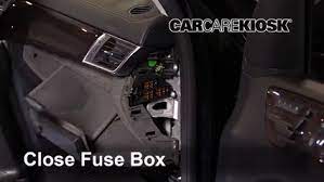 Watch to see where they are. Interior Fuse Box Location 2013 2016 Mercedes Benz Gl450 2013 Mercedes Benz Gl450 4 6l V8 Turbo