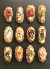 This baked potato bar is an easy family meal that satisfies everyone! The Perfect Baked Potato Toppings The Nibble Blog Adventures In The World Of Fine Food