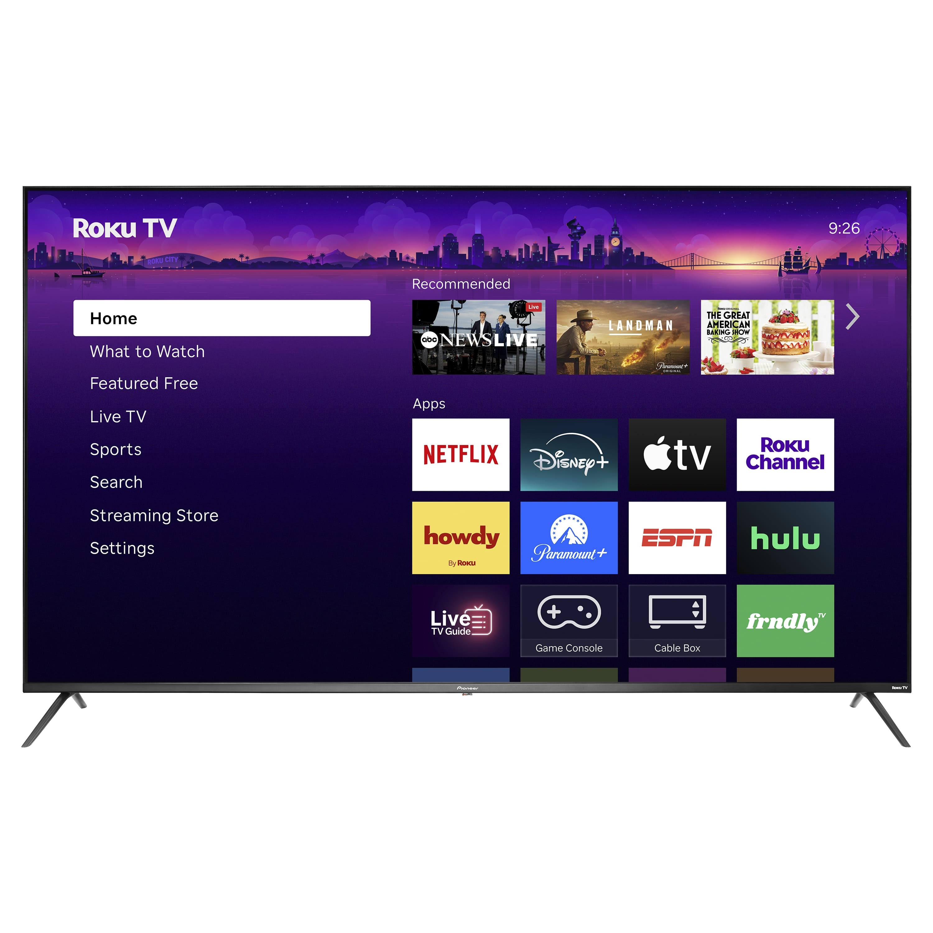 Pioneer Class LED 4K UHD Smart Roku TV
