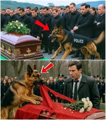 Hot: The Dog Wouldn't Stop Barking At The Police Chief's Coffin — And When  They Opened It, The Entire Room Froze. The funeral at Riverside Funeral  Home in California was meant to