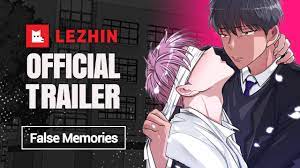False Memories | BL Webtoon Trailer - Lezhin Comics - YouTube