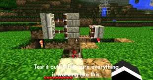 minecraft tutorial compact minecart track piston door minecraft tutorial tutorial minecraft