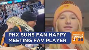 Young Phoenix Suns fan went from South Dakota to Denver to meet Devin Booker
