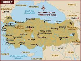 Map Of Asia Minor Today Maps Of Anatolia (Asia Minor) And Turkey - Istanbul Clues