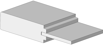 The panel profile of an interior door provides another architectural element to the room. Paint Grade Mdf Interior Doors In Chicago At Glenview Haus Medium Density Fiberboard Interior Doors Mdf Interior Door