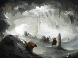 When women go in fantasy. Artstation Goblins In A Cave Dawn Alison Nique