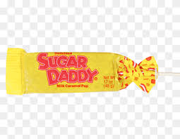 Sugar daddy (candy) sugar daddy is a candy bar on a stick manufactured by tootsie roll industries that is essentially a block of moderately hard caramel. Sugar Daddy Png Images Pngwing