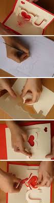 Home projects, diy valentine's day cards, photo projects, and food gifts. Diy Valentines Day I Love U Pop Up Diy Valentines Cards For Him Diy Fathers Day Cards From Daug Diyall Net Home Of Diy Craft Ideas