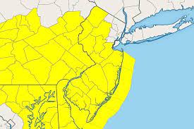 For hunterdon and southwestern somerset county, where severe gusts up to 60 mph will be felt in the area during this time. Tornado Watch For 16 Nj Counties Until 9 P M Thursday