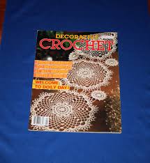 If you have been looking for free crochet magazines download, there are plenty of them for you to choose from whether it is the magic crochet magazine free download, decorative crochet magazine. Vintage Decorative Crochet Magazine Crocheting Patterns Doily Projects Bedspread Pattern Homestead Country Craft Project