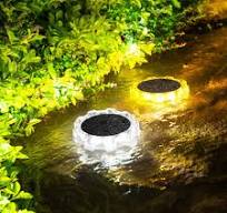 8 PACK Solar In Ground Light Outdoor Buried Lamp Disk LED ...
