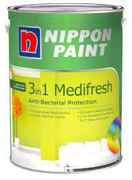 Jual cat nippon paint warna lengkap harga nippon paint nippon paint menawarkan berbagai pilihan produk cat tembok dengan ribuan warna yang bisa kamu pilih bermacam pilihan produk tersebut bisa kamu temukan dengan mudah hanya dengan cek tokopedia karena di tokopedia. Nippon Paint 3 In 1 Medifresh 5 Litres 1294 Colours Singapore Eezee