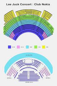 rare microsoft theatre seating chart nokia theater seating