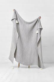 Black And White Throw Blanket With Tassels Light Grey Linen Blanket With Tassels Linen Bedspread Linen Throw Blanket Linen Bed Cover Linen Bedding Linen Home Textile New Home Gift Linen Bed Cover Linen Bedspread Linen Throw