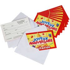 Vert mignon monstre 1er anniversaire invitation. 10 Cartes D Invitation Anniversaire Fetes Et Anniversaires Joueclub