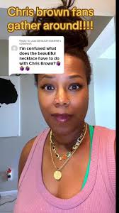 What Necklace Did Chris Brown Wear in The Shannon Sharpe Interview