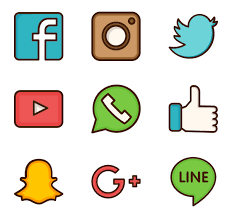 Flaticon The Largest Database Of Free Vector Icons Social Network Icons Social Media Icons Vector Social Media Icons Free
