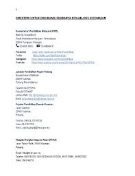 Kementerian pendidikan malaysia, blok e8, kompleks e, pusat pentadbiran kerajaan persekutuan, 62604 w.p. Page 5 Buku Pengurusan Covid Smes July