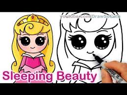How To Draw Disney Sleeping Beauty Aurora Cute Step By Step Cute Disney Drawings Disney Princess Drawings Disney Drawings