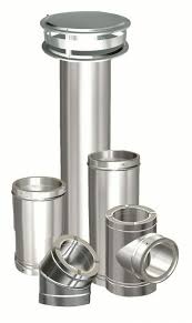ICC Excel Chimney Radiation Shield Tube | Friendly Fires