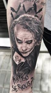 Ink From The Silver Screen Pt 2 Inked Magazine Joker Tattoo Joker Tattoo Design Movie Tattoos