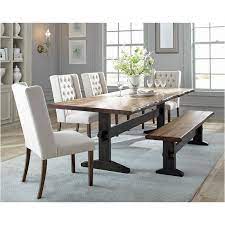 This coaster has a soft surface, which makes it gentle on the countertop or the dining area. 107791 Coaster Furniture Burnham Dining Room Dining Table