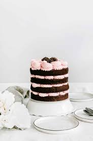 Here is a top gear themed chocolate cake. Naked Chocolate Cake Recipe Chocolate Ganache And Italian Buttercream
