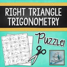 New daily puzzles each and every day! Right Triangle Trigonometry Puzzle Trigonometry Math Puns Trigonometry Worksheets