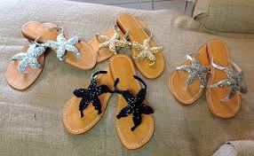 Beaded Starfish Sandal At Bungalow Road In Avon By The Sea Nj Starfish Sandals Beaded Starfish Beaded Sandals