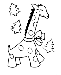 If your child loves interacting. Christmas Animals Coloring Pages For Preschool Coloring Pages Coloring Library