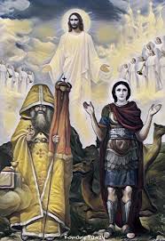 Saint Mina The Wondermaker And Martyr And Cyril Vi Of Alexandria Pictures To Draw Catholic Saints Orthodox Icons