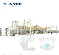 Fully Automatic Patient Incontinence Adult Diaper Making Machine