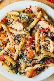 Tomaten Spinat Huhn Teigwaren Gesundes Leben Rezepte Pasta Rezepte Einfach Einfache Gerichte