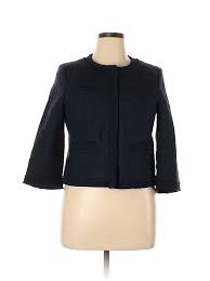 Details About Michael Michael Kors Women Blue Jacket 14 Petite