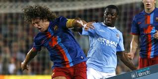 I wonder who will be waiting in the dressing room ahead of the joan gamper trophy thingy. Manchester City On Twitter Onthisday In 2009 City Win The Joan Gamper Trophy After A 1 0 Win Over Fcbarcelona At The Nou Camp Mcfc Http T Co H8lp8kdq8h