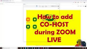 Maybe you would like to learn more about one of these? How To Assign Co Host In Zoom Youtube