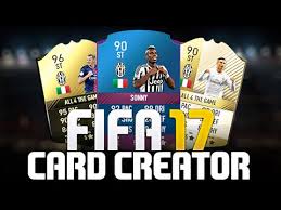 If you like making your own card designs, try our new card designer. Fifa 18 17 Card Creator Tutorial Ultimate Team Card Youtube